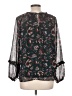 Kaileigh Black Long Sleeve Blouse Size L - photo 2