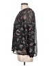 Kaileigh Black Long Sleeve Blouse Size L - photo 5