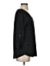 Beacon Polka Dots Black 3/4 Sleeve Blouse Size S - photo 4