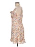Trixxi 100% Polyester Floral White Casual Dress Size L - photo 5