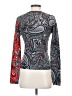 Vertigo Paris Paisley Gray Silk Cardigan Size S - photo 2