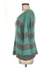 Wooden Ships Stripes Teal Pullover Sweater Size M - photo 5