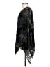 Caroline Rose Black Poncho Size S - photo 5