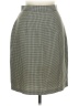 Assorted Brands Houndstooth Green Casual Skirt Size 6 - photo 1