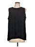 Banana Republic 100% Polyester Black Sleeveless Blouse Size L - photo 1