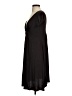 Assorted Brands Solid Black Brown Casual Dress Size S (estimated) - photo 5