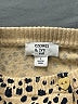 Crown & Ivy 100% Cotton Animal Print Gold Pullover Sweater Size XL (kids) - photo 3