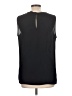 Banana Republic 100% Polyester Black Sleeveless Blouse Size L - photo 2