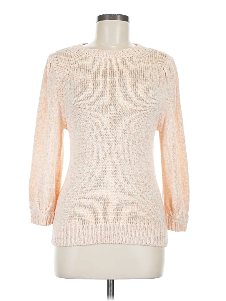 Pre-owned Ann Taylor Pullover Sweater In Ivory