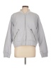 Athleta 100% Polyester Solid Gray Track Jacket Size L - photo 1