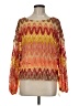 Strut & Bolt 100% Polyester Orange Long Sleeve Blouse Size M - photo 1