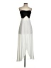 BCBGeneration Color Block White Cocktail Dress Size 0 - photo 1