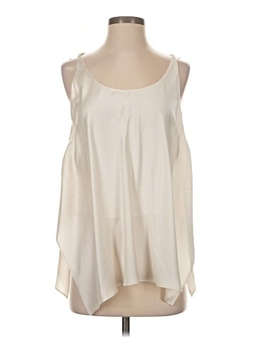 Elizabeth and James Sleeveless Silk Top (view 1)