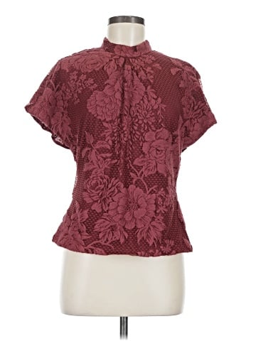 Lela Rose Short Sleeve Turtleneck (view 1)