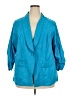 Torrid Teal Blazer Size 3X Plus (3) - photo 1