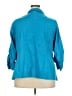 Torrid Teal Blazer Size 3X Plus (3) - photo 2