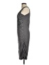 BCBGMAXAZRIA Stars Silver Cocktail Dress Size M - photo 5