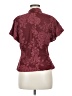 Lela Rose 100% Polyester Burgundy Short Sleeve Turtleneck Size 6 - photo 2