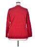 Ellen Tracy 100% Merino Extra Fine Wool Red Wool Pullover Sweater Size 2X - photo 2