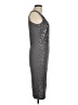 BCBGMAXAZRIA Stars Silver Cocktail Dress Size M - photo 4