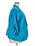 Torrid Teal Blazer Size 3X Plus (3) - photo 4