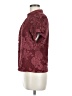 Lela Rose 100% Polyester Burgundy Short Sleeve Turtleneck Size 6 - photo 5