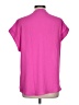 Cynthia Steffe 100% Polyester Pink Short Sleeve Henley Size L - photo 2