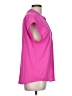 Cynthia Steffe 100% Polyester Pink Short Sleeve Henley Size L - photo 4