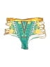 Unbranded Aztec Or Tribal Print Gold Swimsuit Bottoms Size 16 - photo 2