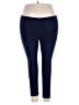 Simply Vera Vera Wang Solid Blue Active Pants Size 1X - photo 1