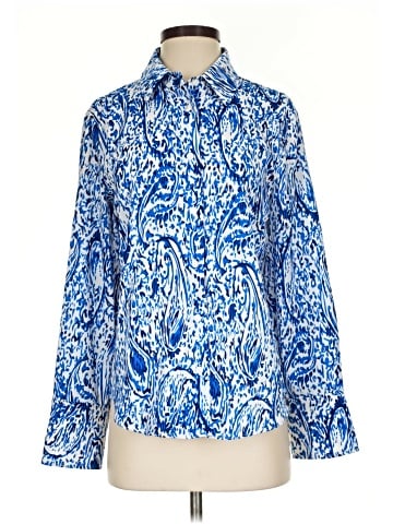 Pinch Long Sleeve Blouse (view 1)