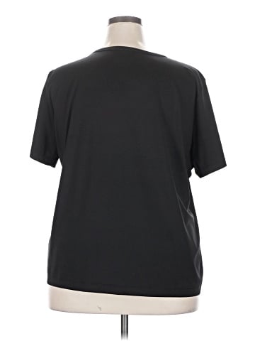 Susan Graver Short Sleeve Top (view 2)