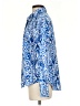 Pinch 100% Polyester Paisley Blue Long Sleeve Blouse Size S - photo 5