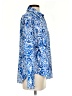 Pinch 100% Polyester Paisley Blue Long Sleeve Blouse Size S - photo 4