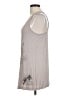 Studio Y Silver Sleeveless Top Size L - photo 5