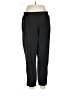 Measure & Made Solid Black Track Pants Size L - photo 1