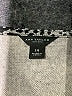 Ann Taylor Animal Print Gray Cocktail Dress Size 14 - photo 7