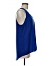 Pleione 100% Polyester Blue Sleeveless Blouse Size M - photo 4