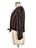 Ambiance 100% Polyester Black Long Sleeve Blouse Size L - photo 5
