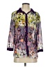 W118 by Walter Baker 100% Polyester Floral Multi Color Purple button down Size S - photo 1
