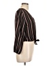 Ambiance 100% Polyester Black Long Sleeve Blouse Size L - photo 4