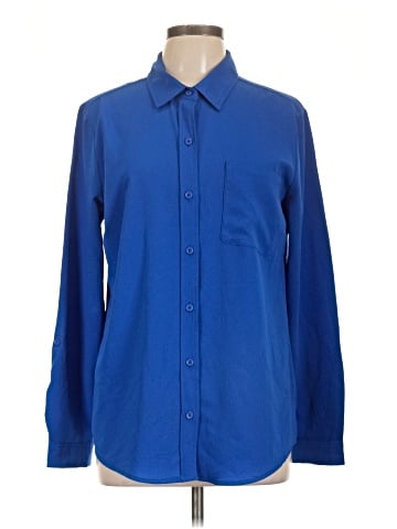 Time and Tru Long Sleeve Blouse (view 1)