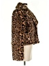 Current Air 100% Polyester Animal Print Brown Black Faux Fur Jacket Size XS - photo 4