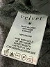 Velvet 100% Rayon Silver Cardigan Size M - photo 8