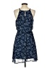 Blue Rain 100% Polyester Paisley Blue Casual Dress Size S - photo 2