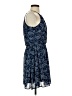 Blue Rain 100% Polyester Paisley Blue Casual Dress Size S - photo 4