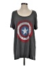 Marvel Gray Short Sleeve T-Shirt Size 2 - photo 1