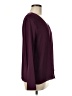41Hawthorn 100% Polyester Burgundy Long Sleeve Blouse Size M - photo 4