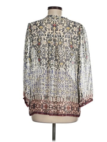 Joie 3/4 Sleeve Silk Top (view 2)