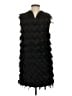 Zara 100% Polyester Black Cocktail Dress Size M - photo 2